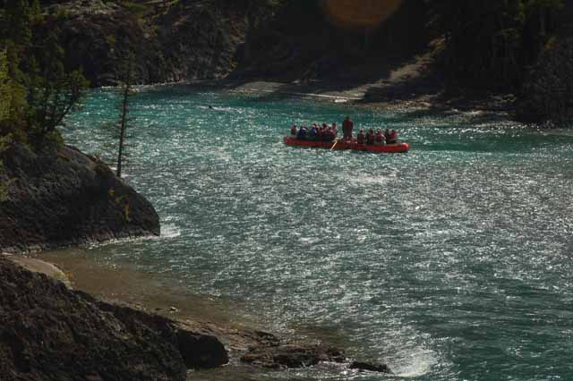 the Bow River and Falls